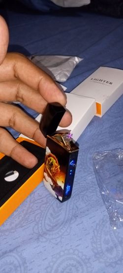 Electric Arc Lighter with Anime Graphic