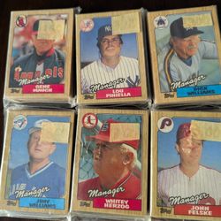 1987 Topps Team Sets