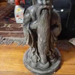Heavy Wizard Stone Sculture Statue