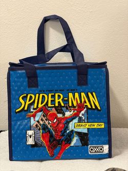 Spider-Man Marvel lunch bag and coffee cup