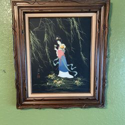 Japanese Geisha Painting 