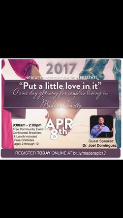 Free couples event! Seats are limited Register by contacting us