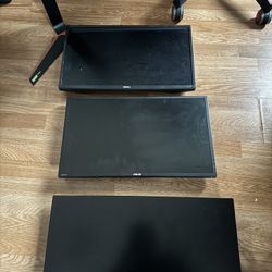 3 Monitor Bundle – LG Gaming, ASUS, Dell