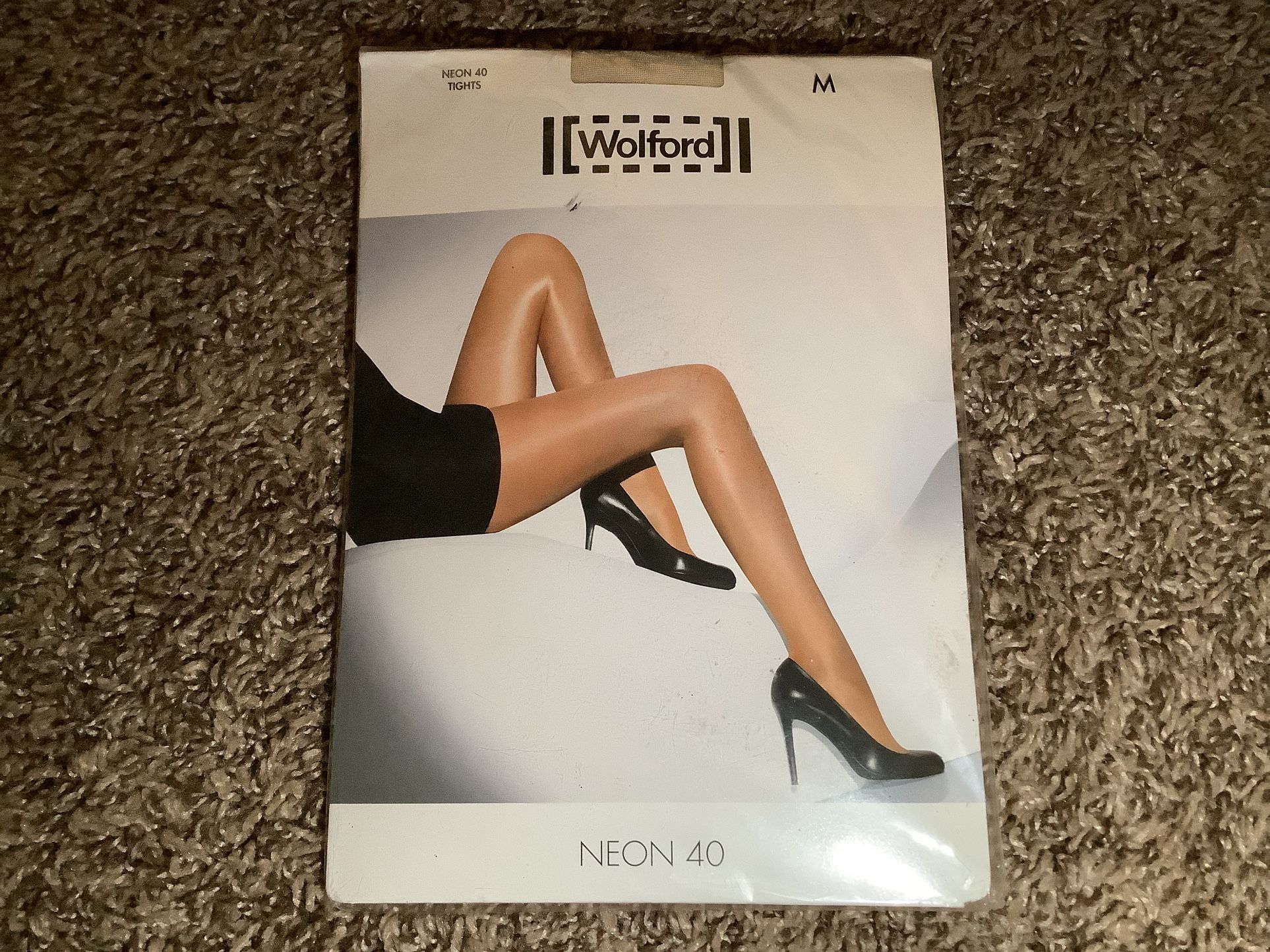 Wolford Neon 40 tights, pantyhose, color marmor, size: M
