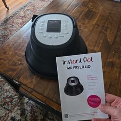 Instant Pot Air Fryer Attachment Lid 6 Quart