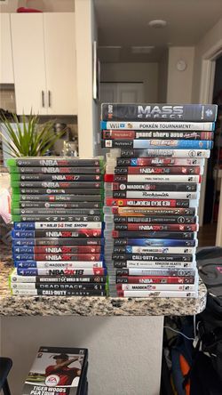 Large Lot of Video Games – PS3, PS4, Xbox, Wii U