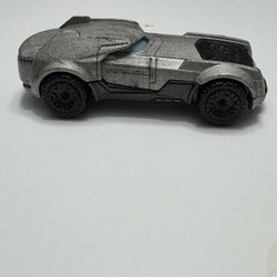 Hot Wheels 2015 Silver Armored Batmobile 1;64 diecast Model Car