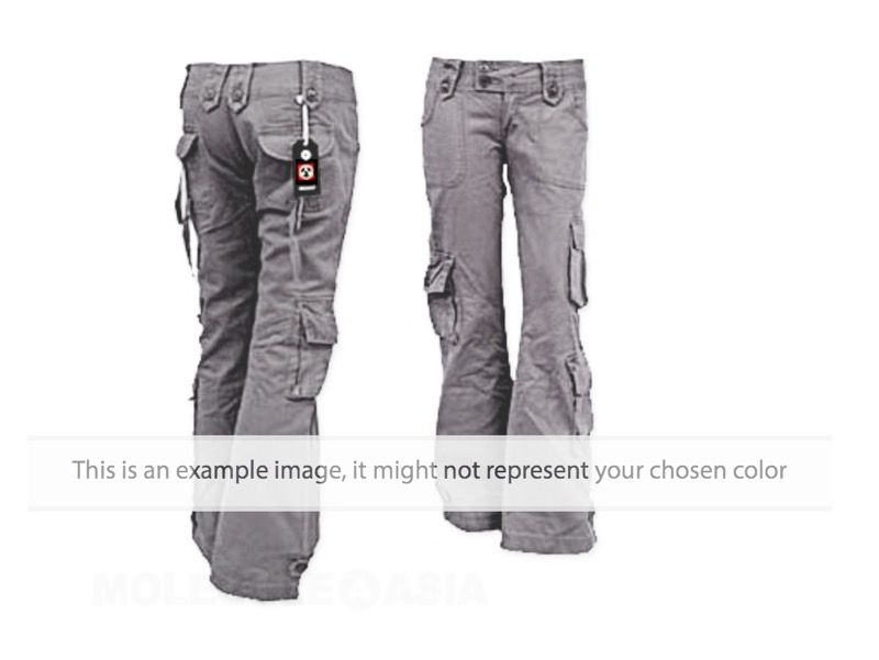 Molecule women’s Himalayan Hipster cargo pants SUNSET SHADOW GREY or DIRT BROWN USA M 6 (Asia L)