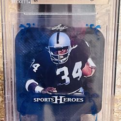 Bo Jackson Clear Blue Rare 1/1