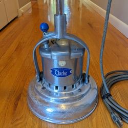 10-inch vintage Clarke floor polisher/buffer