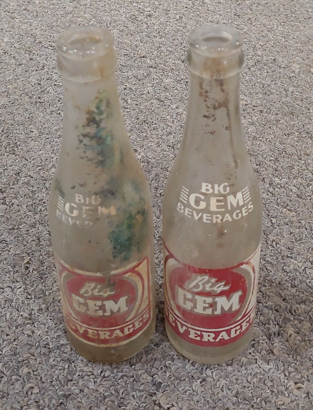 Antique Big Cream Bottles $3.00 Each