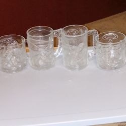 Batman Forever Glass Mugs