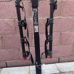 Sports Locking 4-Bicycle Hitch Rack, Fits 2" Receiver Hitch, 140 lbs. Capacity, Black