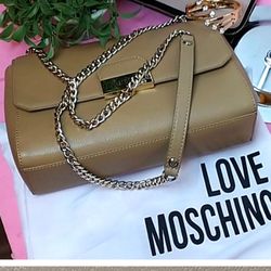 Love moschino New Bag shoulder Dust Bag Included Authentic 