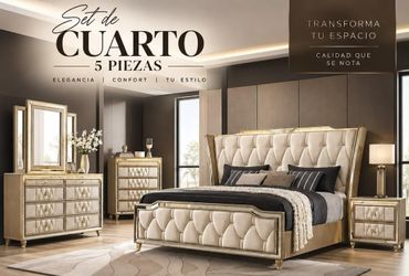 Bedroom set cream