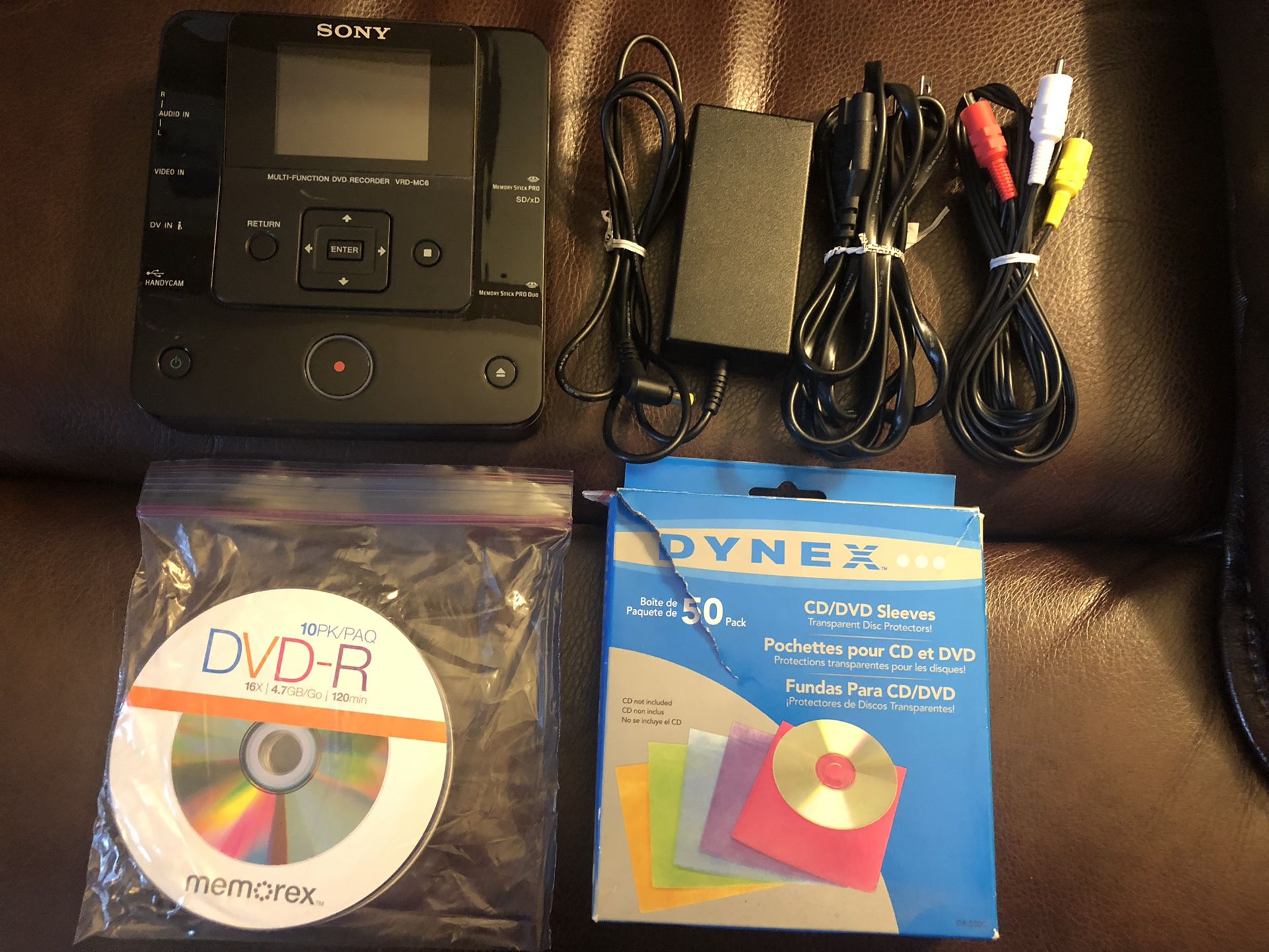 Sony DVD Recorder/Vera Bradley  Tech Case/Small Camera Case(See Description)