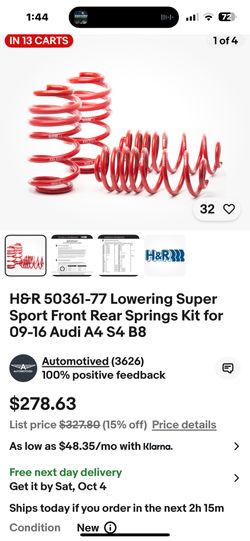 H&R Lowering Springs
