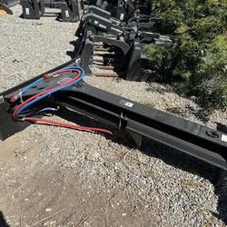 Skid Steer Log Splitter Attachment 