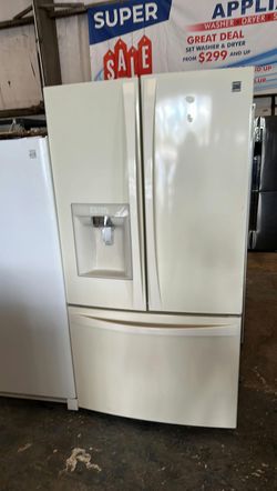 Kenmore 3-Door White Refrigerator
