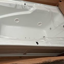 Jacuzzi 60x32 Whirlpool Tub Right Side Drain 