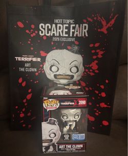 Art the clown scare fair hot topic