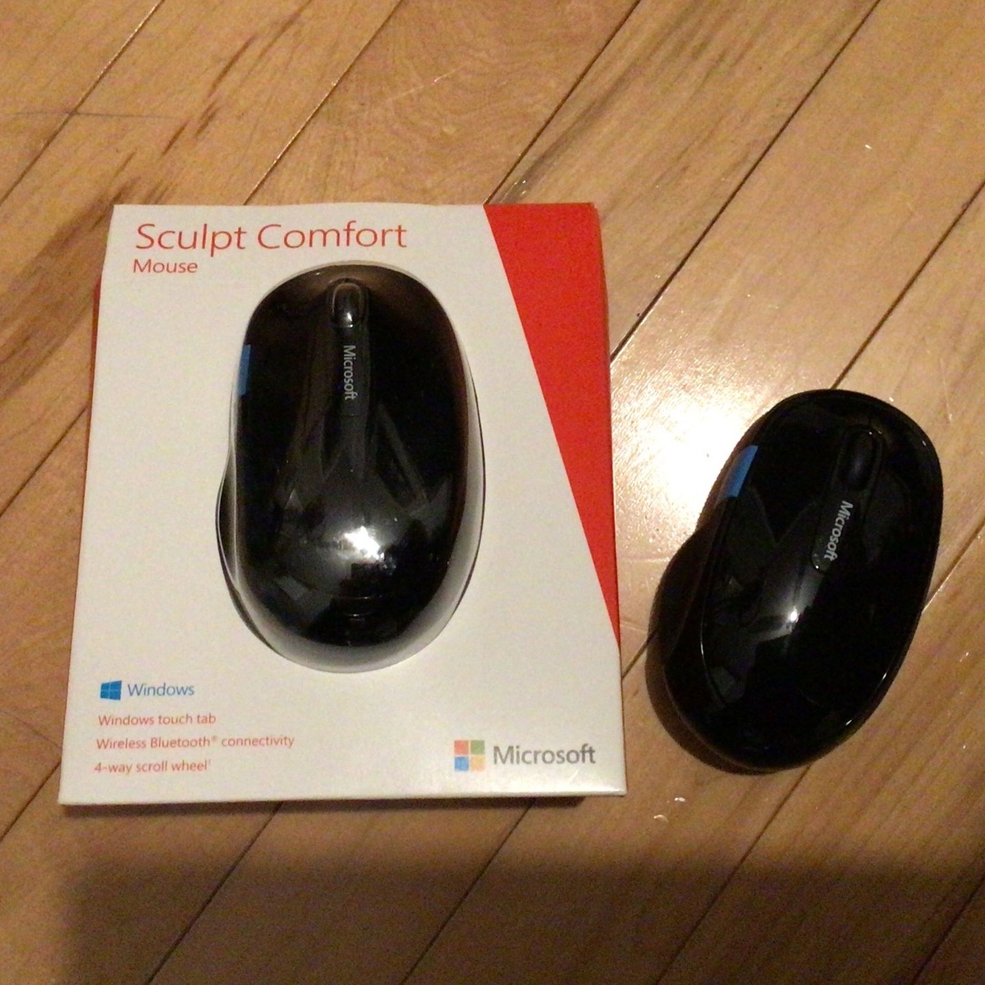 Qty 2 Microsoft Sculpt Comfort Mouse