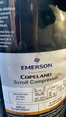 Copeland scroll compressors