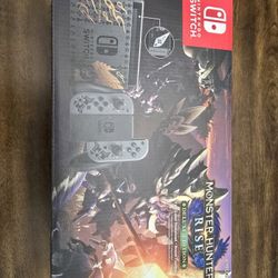 RARE! Limited Edition Monster Hunter Rise Nintendo Switch Brand New Unopened