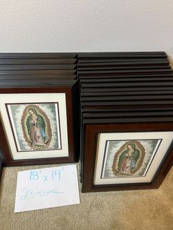 Virgen Of Guadalupe Frames $20 Each