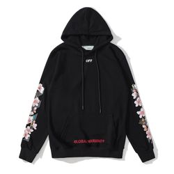 Cherry blossom off white hoodie sale