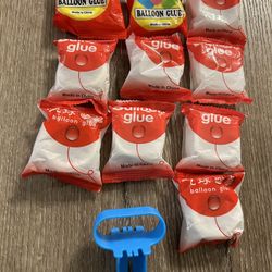 10 rolls Balloon Dots With Balloon Tying Tool 