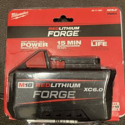 Milwaukee M18 Red Lithium FORGE XC6.0 Battery
