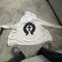 white chrome heart jacket 