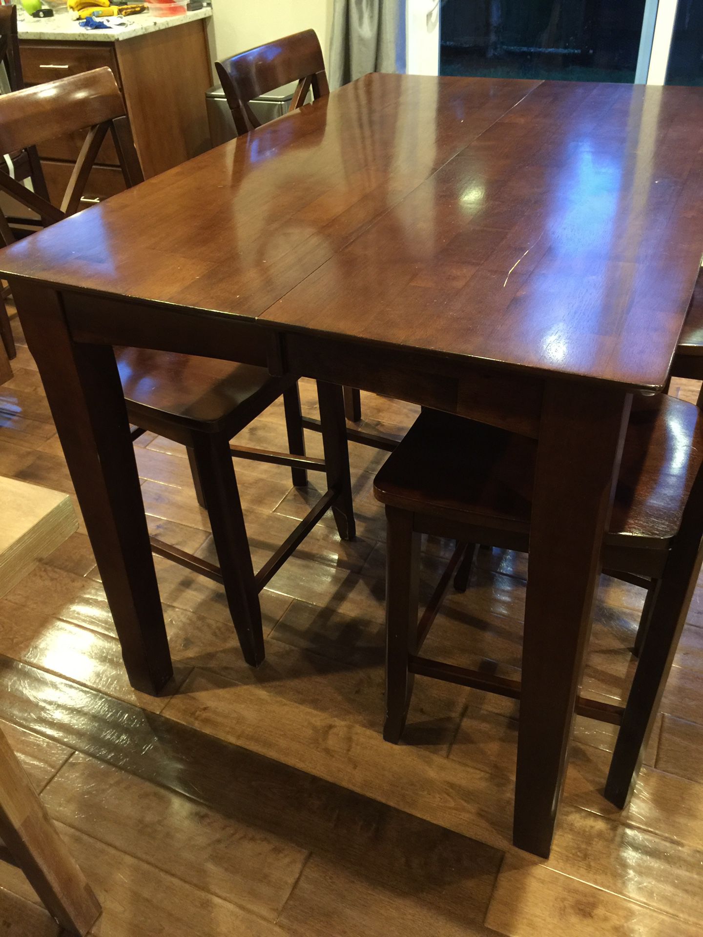 Dining Room Bar Height Table