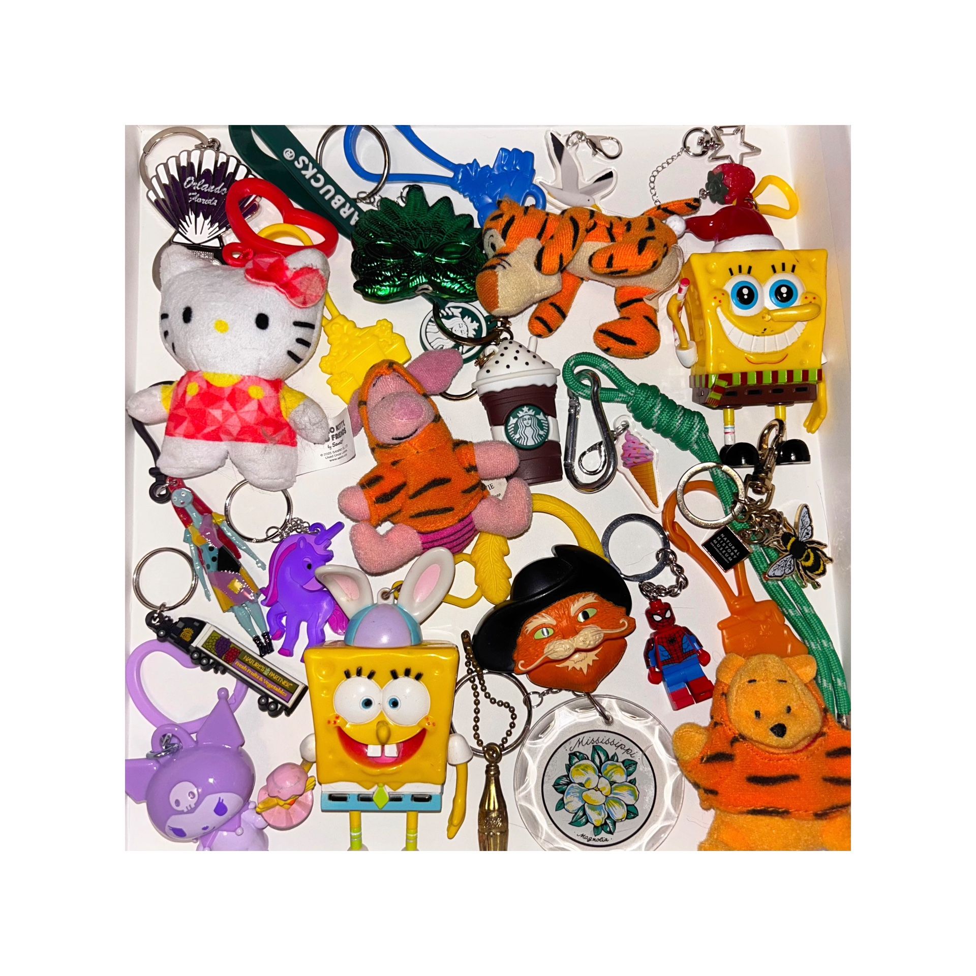 Keychain/Bag Charm Bundle