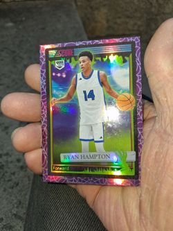 2026 Panini Score-A-Treat Ryan Hampton #36 Pre Rookie Forward DME Academy/Kentucky Commit. Near Mint/Mint Condition.