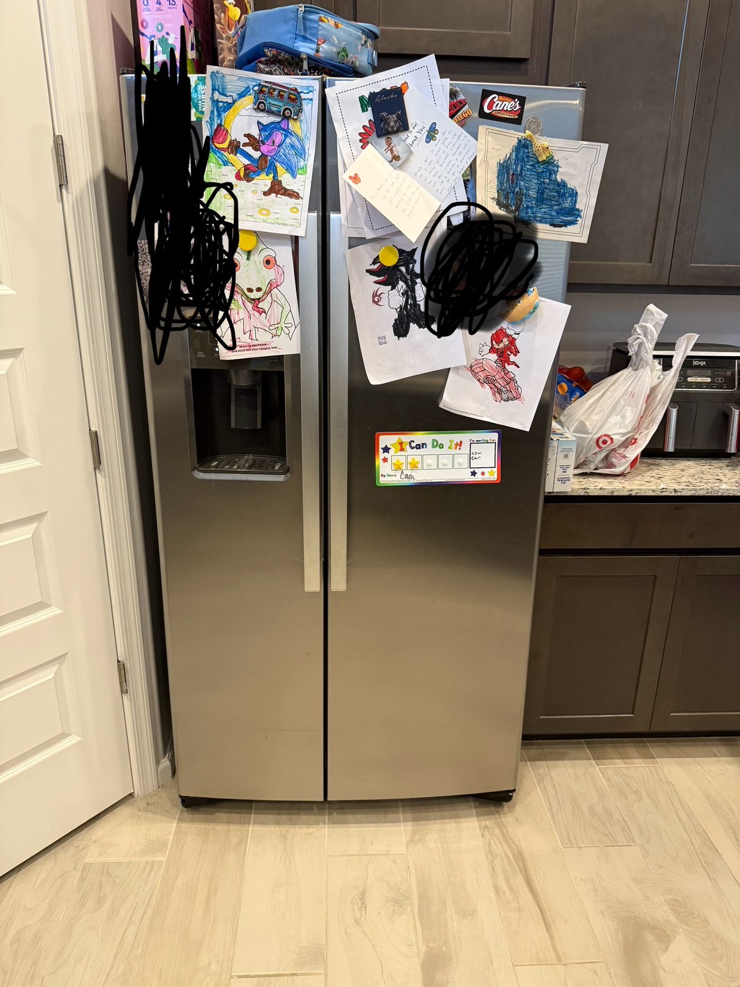 GE side By Side Refrigerator