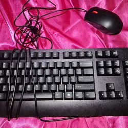 Lenovo Keyboard & Mouse - $5 THURSDAY in Pleasant Garden