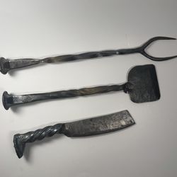 Railroad Spike Hand, Blacksmith Barbecue