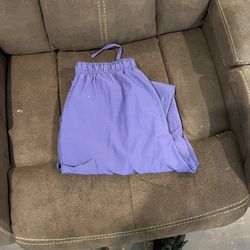 Purple Scrub Pants