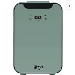 NEW Orgo - The Artic – 18 Can Personal Cooler Portable Mini Refrigerator, Sage. 