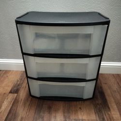 3 Drawer Plastic Organizer 