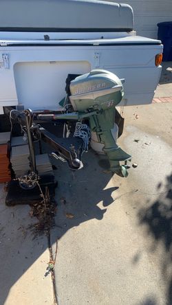 RUNS GREAT — Vintage Johnson Sea-Horse 5½ HP Outboard Motor — $200 OBO