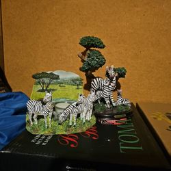 Zebra Candle Holders