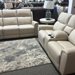 OM• $38 Initial • Brand New Reclining Sofa And Loveseat 