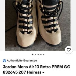 Jordan Men’s Air 10 Retro 5Y