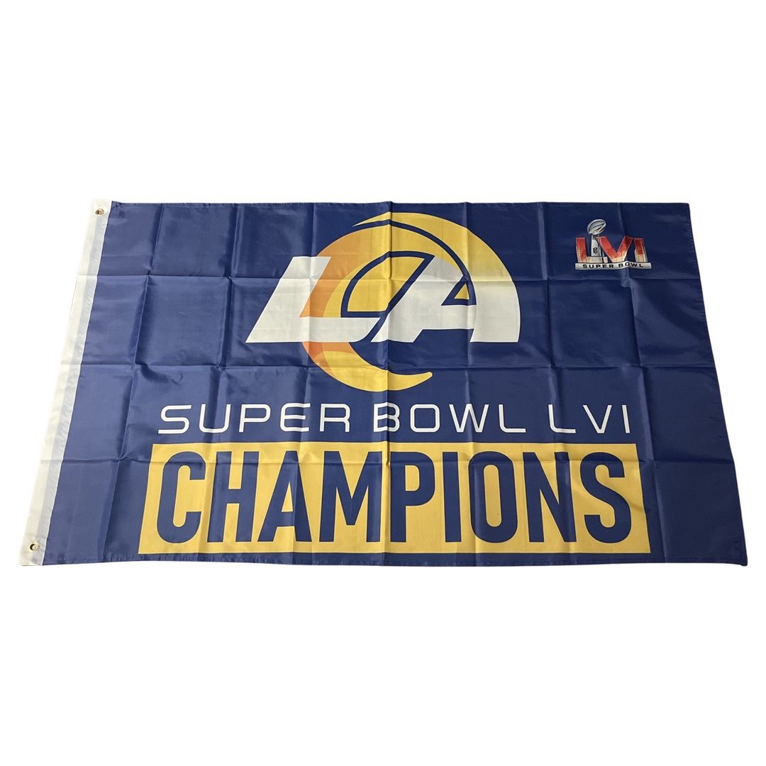 Los Angeles Rams Super Bowl Champions LVI 3×5 FT Flag