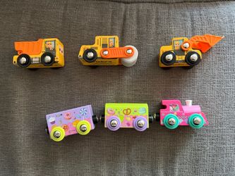 Wooden trains