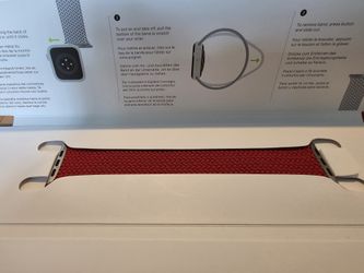 Apple Red Braided Solo Loop 44mm