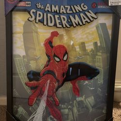Spider-man frame poster